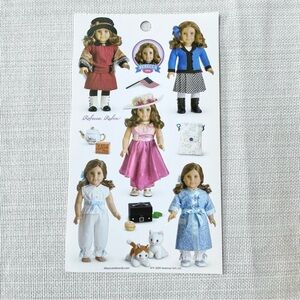 NEW 2009 American Girl REBECCA - 1 Sticker sheet